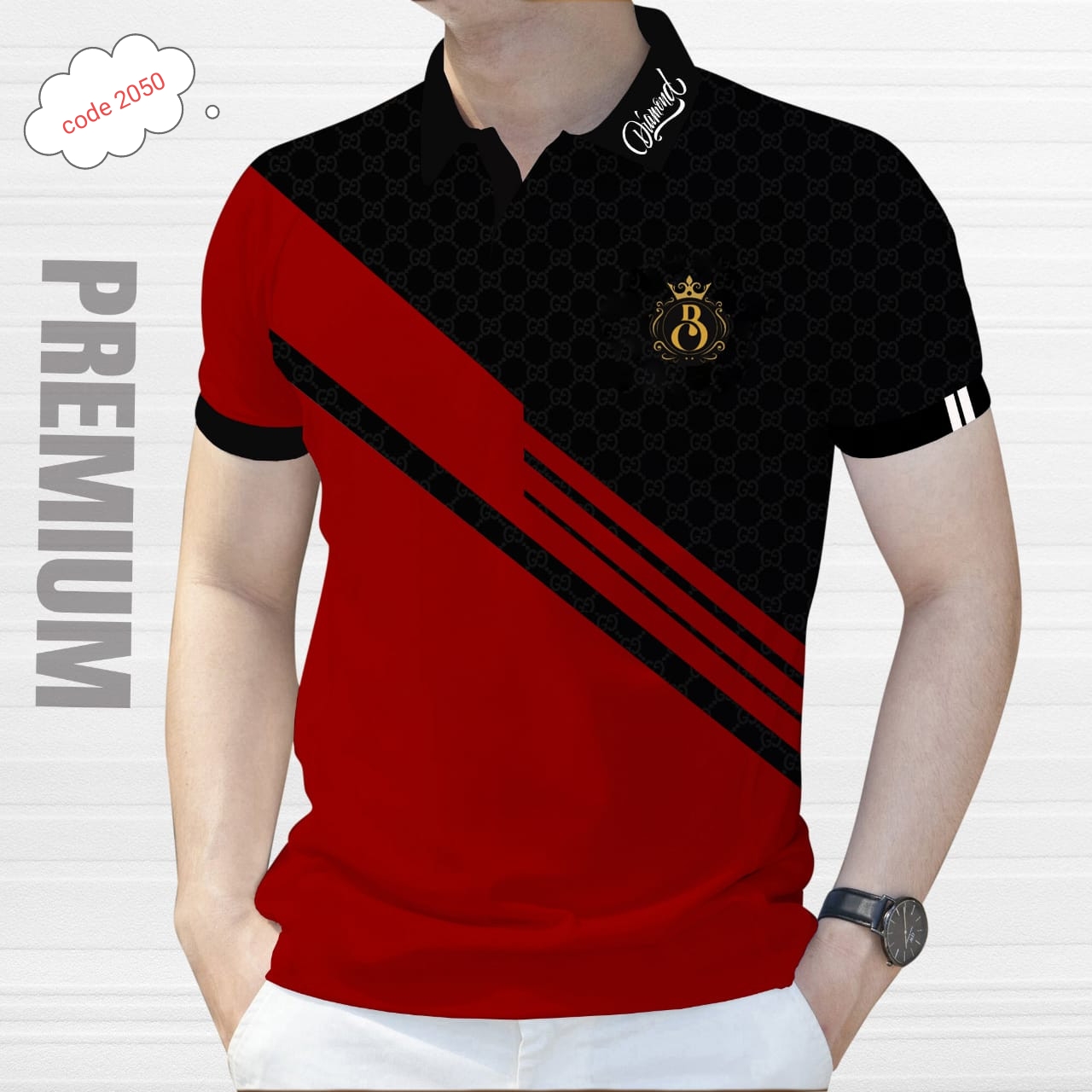 Premium quality polo T shirt for Men's code 2050
