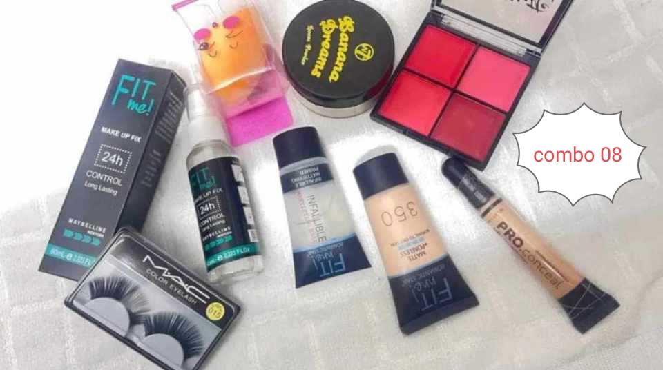8 items cosmetics combo pack code 08