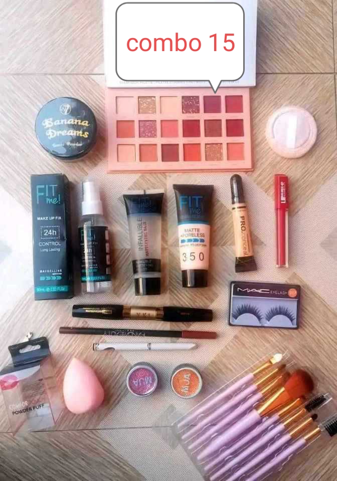 15 items cosmetics combo pack code 15
