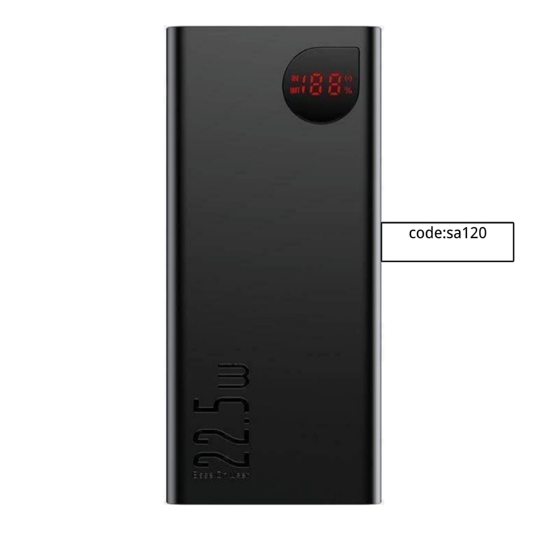 Baseus Power Bank 20,000 mAh code Sa 120