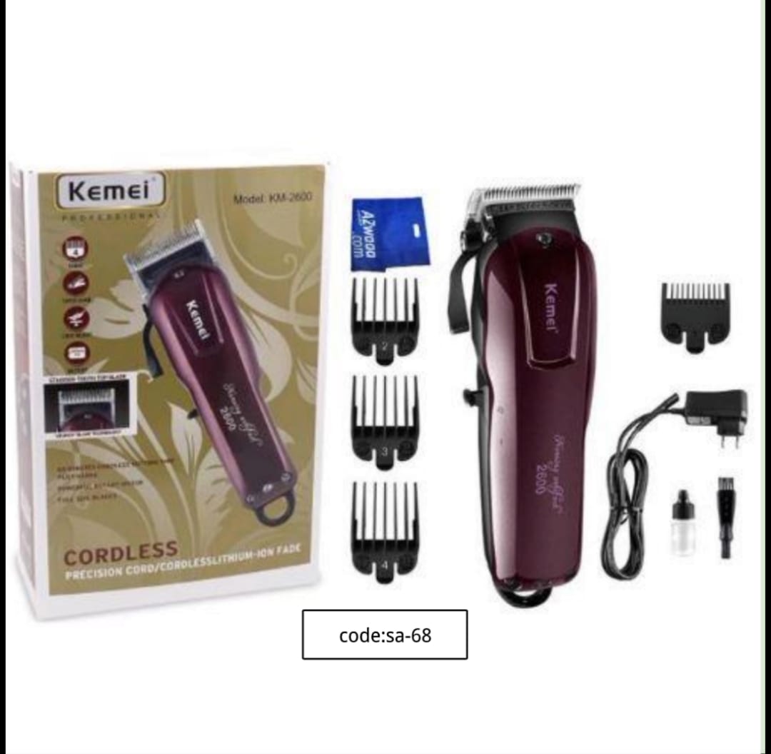 Kemei KM-2600 Hair & Beard Trimmer code Sa 68