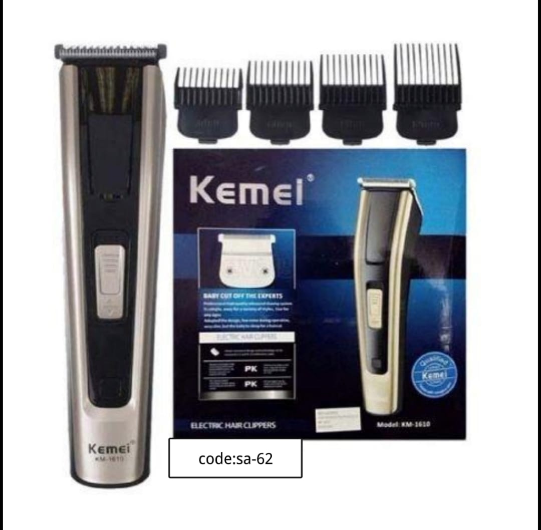 ✂️ Kemei KM-9050 Rechargeable Hair & Beard Trimmer code Sa 62