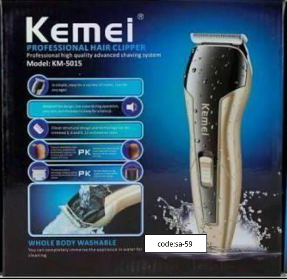 Kemei KM-5015 Rechargeable Trimmer code 59