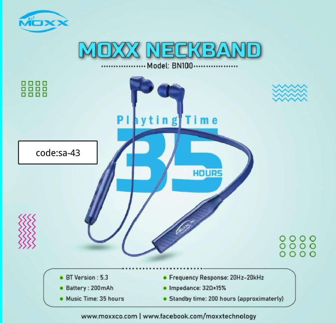 Moxx BN-100 Neckband code 43