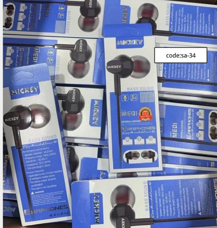 Micky ME-01 In-Ear Earphones –34