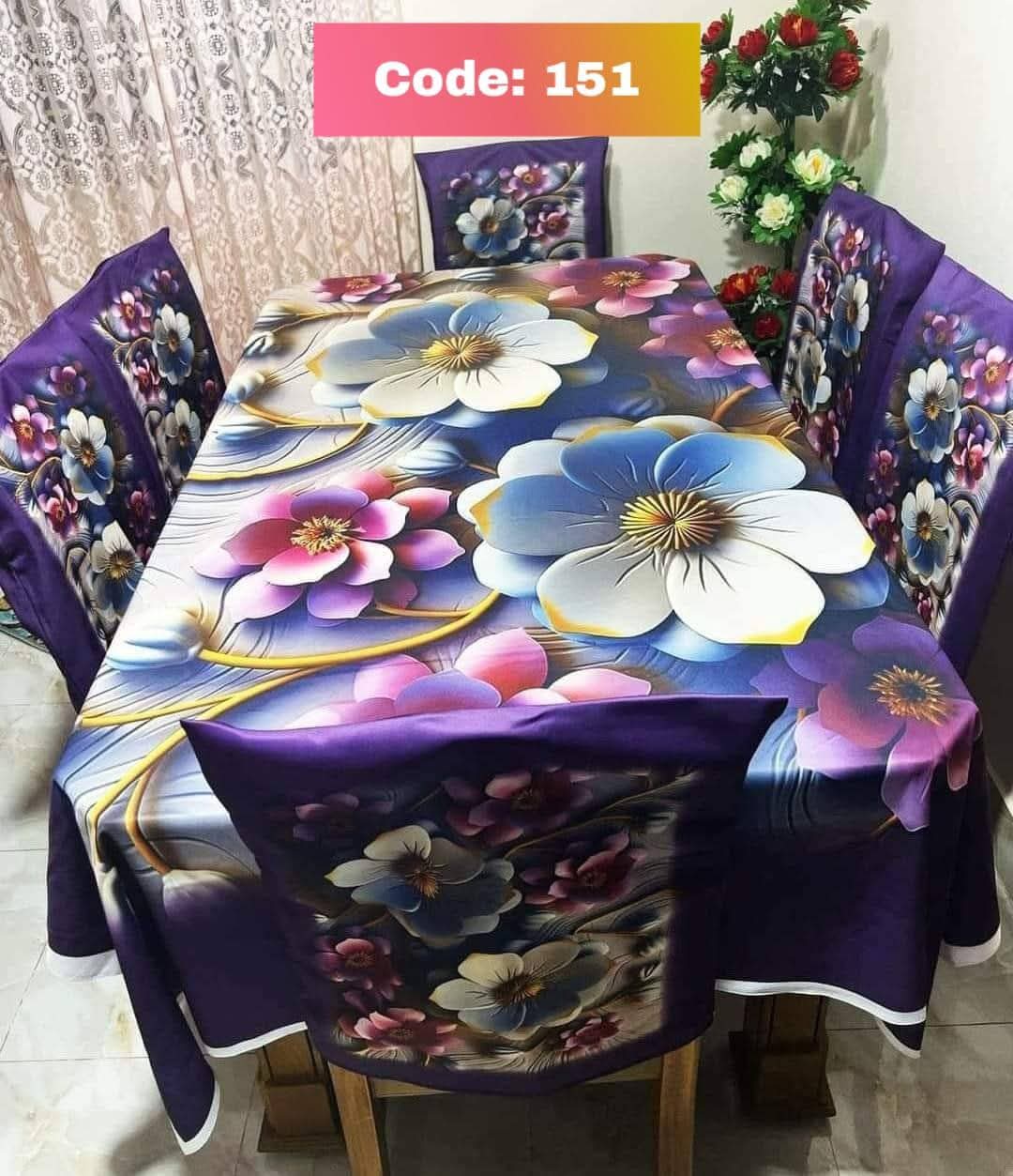 Original 3D Printed Dining Chair Table Cover code 15