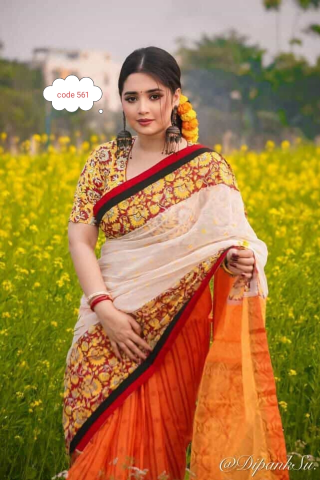 Exclusive Digital print saree code 560