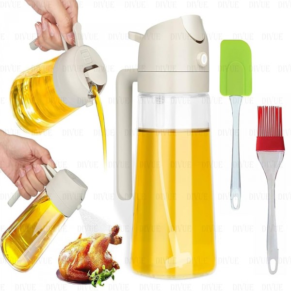 2 in1 Pour Kitchen Oils Spray Bottle