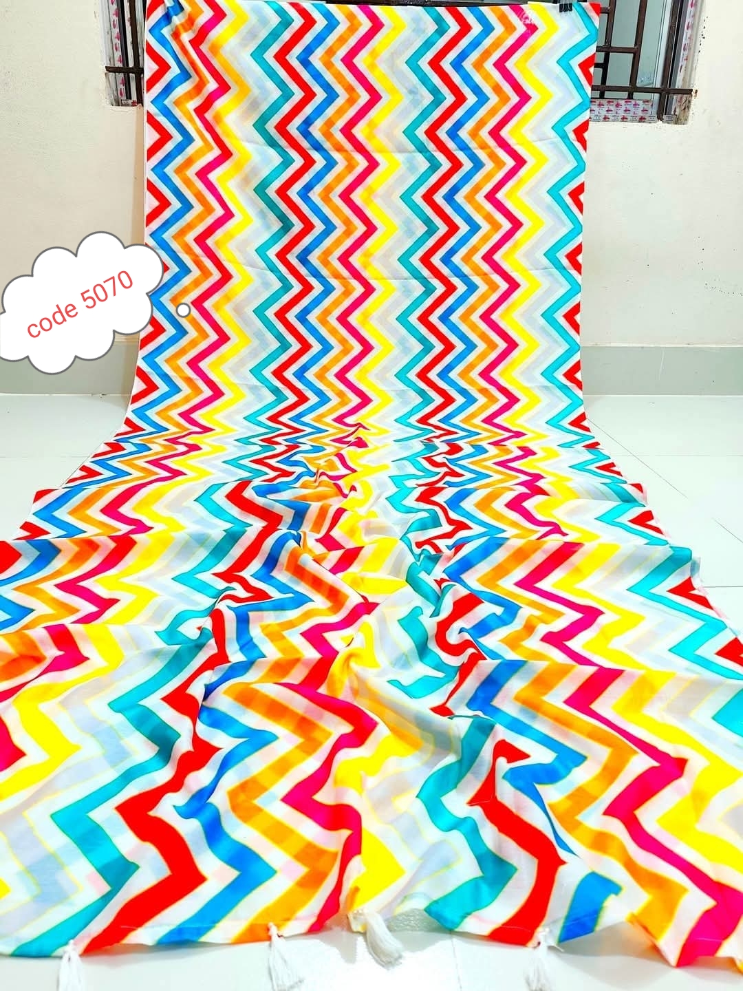 Chandari Silk saree code 5070