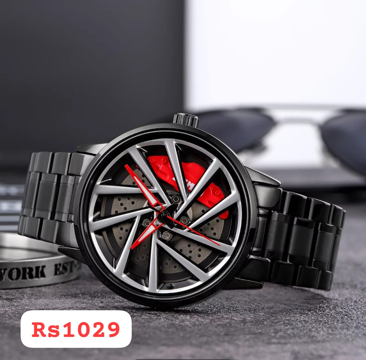 Skami Watch ছেলেদের ঘড়ি ভেতরে ঘুরবে code rs1029