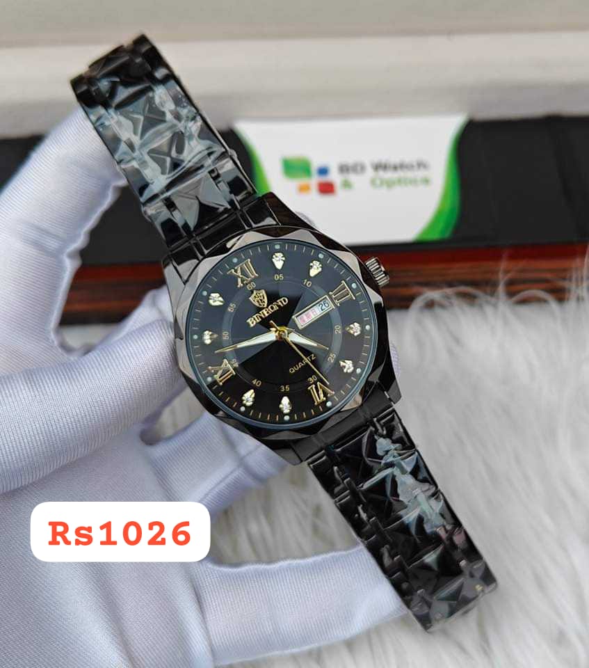 Bindbond watch Black ছেলেদের ঘড়ি Code rs1027
